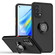 OPPO A74 4G Q Shadow 1 Series TPU + PC Phone Case with Ring Holder - Black+Red