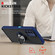 OPPO A74 4G Q Shadow 1 Series TPU + PC Phone Case with Ring Holder - Black+Red