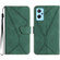 Realme 9i / OPPO A36 4G Stitching Embossed Leather Phone Case - Green