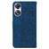 OPPO A58 Geometric Embossed Flip Leather Phone Case - Blue OPPO A58 Geometric Embossed Flip Leather Phone Case - Blue