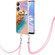OPPO A78 / A58 Electroplating IMD TPU Phone Case with Lanyard - Dream Butterfly