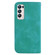 OPPO Find X3 Neo/Reno5 Pro+ 5G 7-shaped Embossed Leather Phone Case - Green