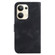 OPPO Reno9 Pro+ 7-shaped Embossed Leather Phone Case - Black