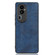 OPPO Reno 10 5G Cow Pattern Sewing Back Cover Phone Case - Blue