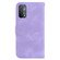 OPPO A74 5G/A93 5G/A54 5G 7-shaped Embossed Leather Phone Case - Purple