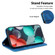 OPPO A94 5G/F19 Pro+ 5G/Reno5 Z 7-shaped Embossed Leather Phone Case - Blue