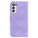 OPPO Find X3 Neo/Reno5 Pro+ 5G 7-shaped Embossed Leather Phone Case - Purple
