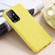 OPPO F19 Pro+ 5G / A94 5G / Reno5 Z Pure Color Liquid Silicone Shockproof Full Coverage Case - Yellow