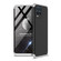 OPPO Realme 8 / Realme 8 Pro GKK Three Stage Splicing Full Coverage PC Case - Black Silver