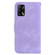 OPPO A74 4G/F19 4G 7-shaped Embossed Leather Phone Case - Purple
