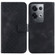 OPPO Reno8 Pro 5G 7-shaped Embossed Leather Phone Case - Black
