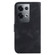 OPPO Reno8 Pro 5G 7-shaped Embossed Leather Phone Case - Black