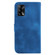 OPPO A74 4G/F19 4G 7-shaped Embossed Leather Phone Case - Blue