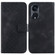 OPPO Reno8 T 5G/A1 Pro 5G 7-shaped Embossed Leather Phone Case - Black