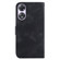 OPPO A58 5G/A78 5G 7-shaped Embossed Leather Phone Case - Black