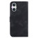 OPPO A96 5G/Reno7 Z 5G 7-shaped Embossed Leather Phone Case - Black