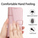 OPPO A58 4G Stitching Calf Texture Buckle Leather Phone Case - Rose Gold