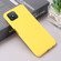 OPPO A92s / Reno4 Z 5G Pure Color Liquid Silicone Shockproof Full Coverage Case - Yellow