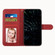 OPPO A1 5G/A98/F23 5G Stitching Calf Texture Buckle Leather Phone Case - Red