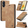 OPPO Reno8 T 4G CaseMe 013 Multifunctional Horizontal Flip Leather Phone Case - Brown