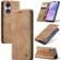 OPPO A78 CaseMe 013 Multifunctional Horizontal Flip Leather Phone Case - Brown