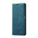 OPPO A78 CaseMe 013 Multifunctional Horizontal Flip Leather Phone Case - Blue