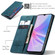 OPPO A78 CaseMe 013 Multifunctional Horizontal Flip Leather Phone Case - Blue