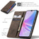 OPPO A78 CaseMe 013 Multifunctional Horizontal Flip Leather Phone Case - Coffee