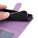 OPPO A17 Embossed Sunflower Leather Phone Case - Purple
