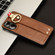 OPPO A78 4G Wristband Leather Back Phone Case - Brown