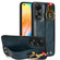OPPO A78 4G Wristband Leather Back Phone Case - Blue