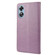 OPPO A17 Butterfly Flower Pattern Leather Phone Case - Light Purple OPPO A17 Butterfly Flower Pattern Leather Phone Case - Light Purple