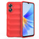 OPPO A17 4G Global Magic Shield TPU + Flannel Phone Case - Red