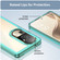 OPPO Reno10 Pro Global / Reno10 Global Colorful Series Acrylic + TPU Phone Case - Transparent Blue OPPO Reno10 Pro Global / Reno10 Global Colorful Series Acrylic + TPU Phone Case - Transparent Blue