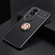 OPPO Reno10 Pro China Metal Ring Holder TPU Phone Case - Black+Gold