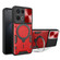 OPPO Reno8 Pro 5G CD Texture Sliding Camshield Magnetic Holder Phone Case - Red