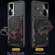 OPPO A15 / A15s / A35 2021 CD Texture Sliding Camshield Magnetic Holder Phone Case - Blue
