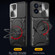 OPPO Reno8 5G CD Texture Sliding Camshield Magnetic Holder Phone Case - Blue