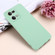 OPPO Reno8 4G Pure Color Liquid Silicone Shockproof Phone Case - Green