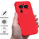 OPPO Find X6 Pro Pure Color Liquid Silicone Shockproof Phone Case - Red