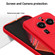 OPPO Find X6 Pro Pure Color Liquid Silicone Shockproof Phone Case - Red
