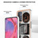 OPPO A74 / A93 5G / A54 5G / A93s 5G Electroplating Marble Dual-side IMD Phone Case - Retro Radio