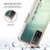 OPPO A55 5G / A53s 5G / A54 4G Electroplating Marble Dual-side IMD Phone Case - Smile