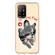 OPPO A94 5G / A95 5G Electroplating Marble Dual-side IMD Phone Case - Lucky Dog