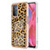 OPPO A74 / A93 5G / A54 5G / A93s 5G Electroplating Marble Dual-side IMD Phone Case - Leopard Print