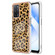OPPO A55 5G / A53s 5G / A54 4G Electroplating Marble Dual-side IMD Phone Case - Leopard Print