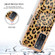 OPPO A55 5G / A53s 5G / A54 4G Electroplating Marble Dual-side IMD Phone Case - Leopard Print