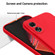 OPPO A58 4G Pure Color Liquid Silicone Shockproof Phone Case - Red