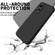 OPPO A58 4G Pure Color Liquid Silicone Shockproof Phone Case - Black