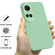 OPPO Reno10 Global/Reno10 Pro Global Pure Color Liquid Silicone Shockproof Phone Case - Green